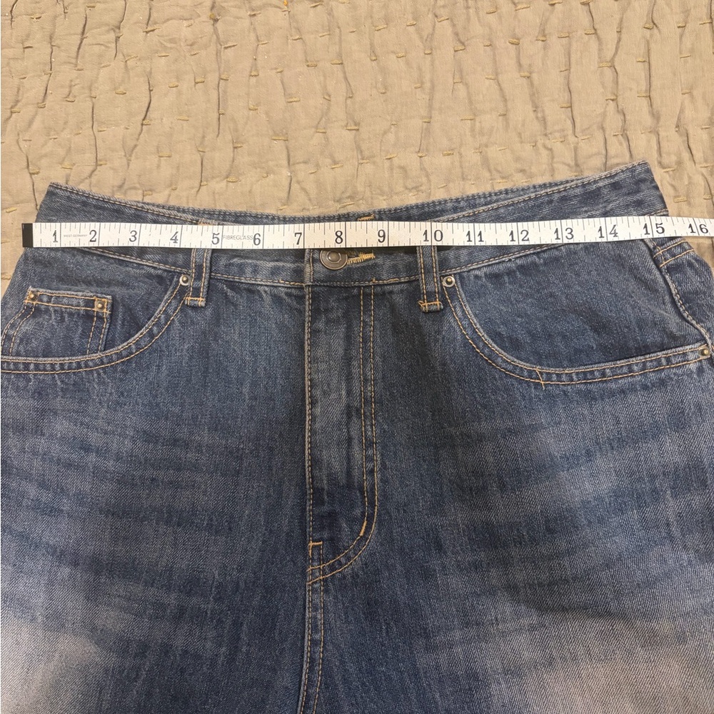OAK + FORT curve leg relaxed fit jeans - Picture 6 of 8